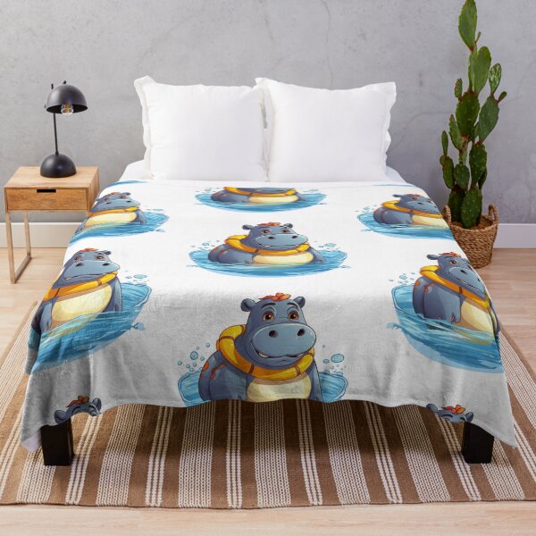 Item preview, Dive into Charm: Explore Our Wondrous World of Hippo Apparel & More! designed and sold by digizonebydas.
