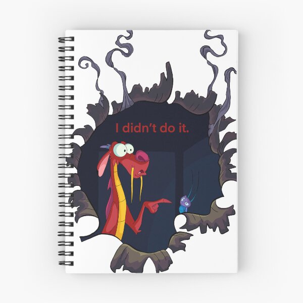 Item preview, Mushu didn’t do it designed and sold by rileymosschaos.