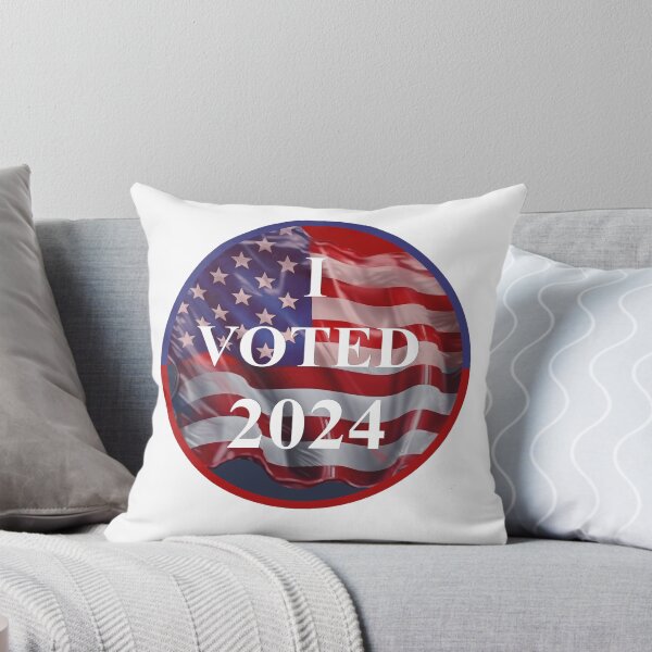 Item preview, I voted (flag) designed and sold by Lisa Weber.