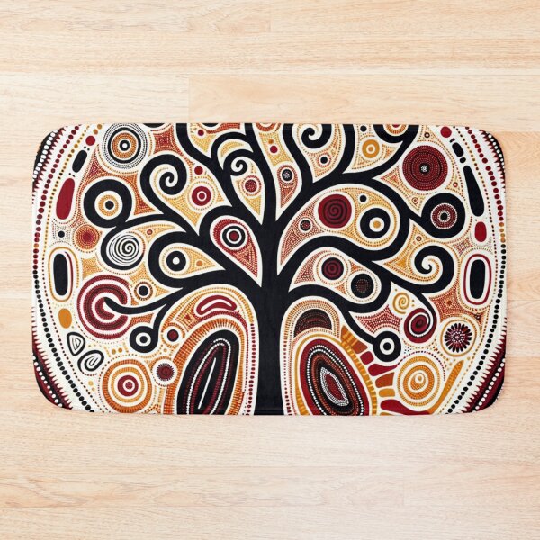 Item preview, Australian Inspired Dot Art (Tree) designed and sold by PinUpPizzazz.