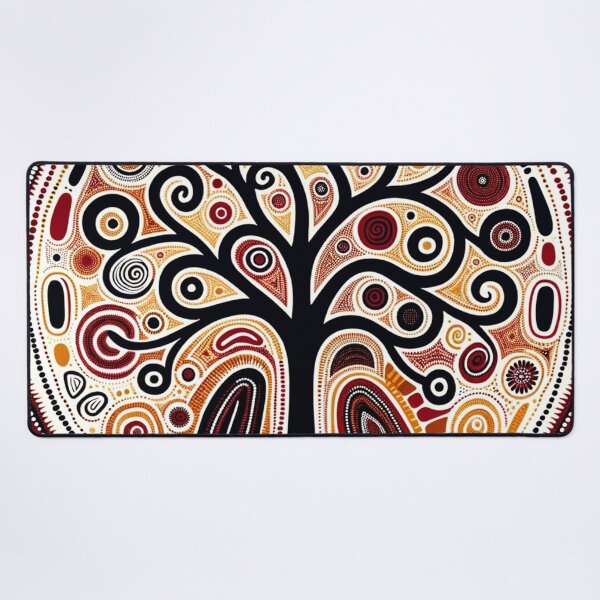 Item preview, Australian Inspired Dot Art (Tree) designed and sold by PinUpPizzazz.