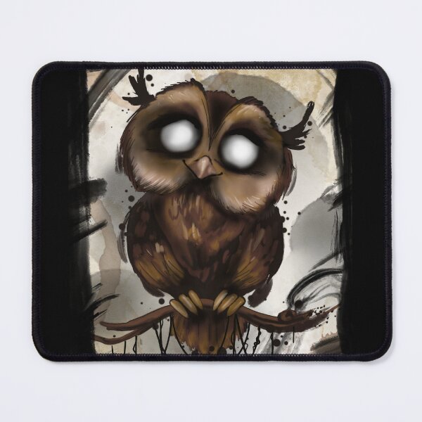 Item preview, Cute creepy owl designed and sold by Phantom-Faye.