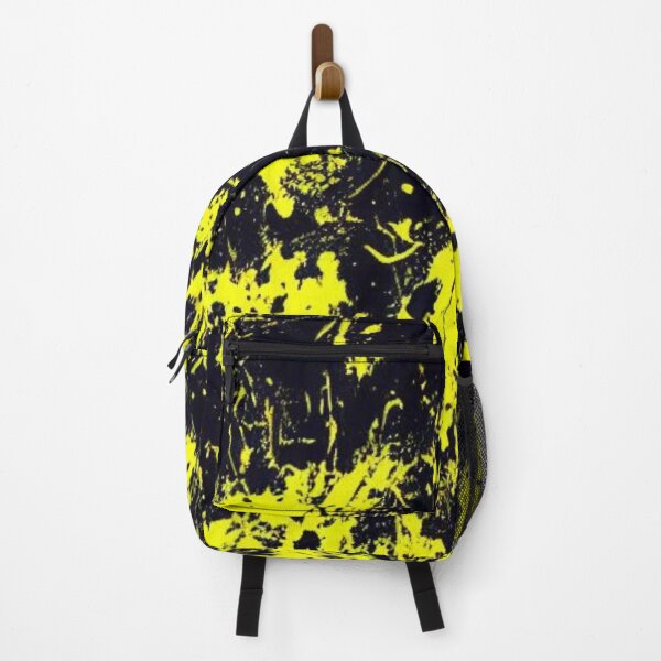Item preview, Abstract Black and Yellow Paint Splatters designed and sold by calibrit.
