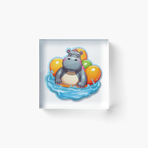Item preview, Don't Be Hippocritical: Show Your Love with Our Hilarious Hippo Designs! designed and sold by digizonebydas.