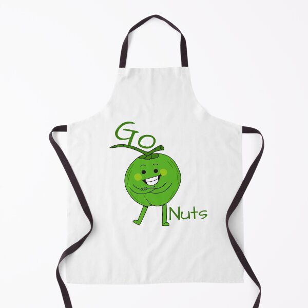 Item preview, Go Nuts - Whimsical Green Nut Character Print designed and sold by Hill Strom.