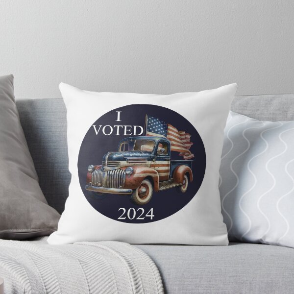 Item preview, I voted (truck) designed and sold by Lisa Weber.