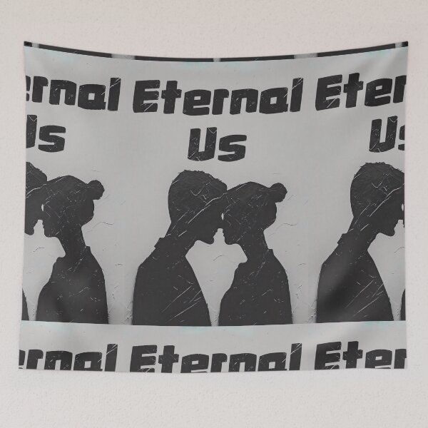 Item preview, Eternal Us - Valentine's Day Silhouette designed and sold by Yogimeister.
