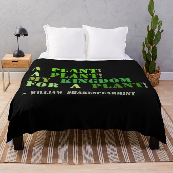 Item preview, Plant sayings fake william shakespeare quote designed and sold by meldra.