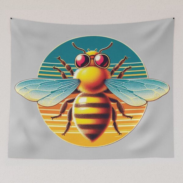 Item preview, Vintage Bee Retro Style Beekeeper Gift for Men and Women designed and sold by VerveVerseBoo.