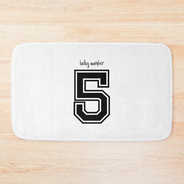Item preview, Lucky Number 5 designed and sold by CoolYule.