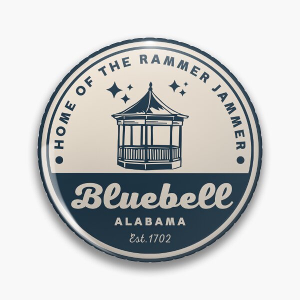 Item preview, Hart of Dixie Bluebell Town Logo (v1) designed and sold by inuniverse.