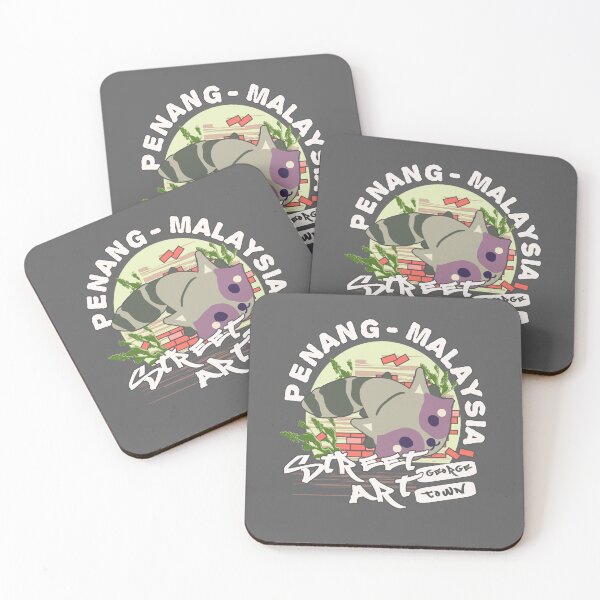 Item preview, Raccoon Graffiti Penang - Street Art - Malaysia designed and sold by vibeno1.