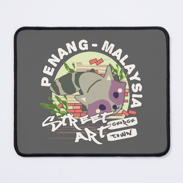 Item preview, Raccoon Graffiti Penang - Street Art - Malaysia designed and sold by vibeno1.