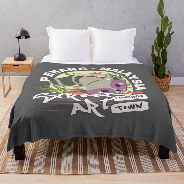 Item preview, Raccoon Graffiti Penang - Street Art - Malaysia designed and sold by vibeno1.