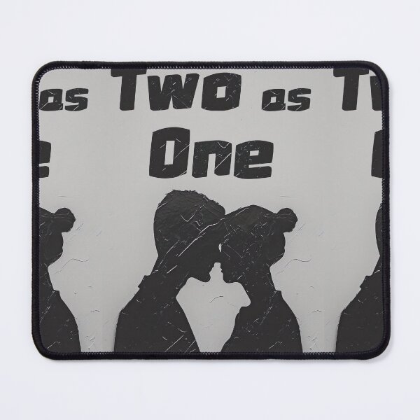 Item preview, Two as One - United Love Silhouette designed and sold by Yogimeister.