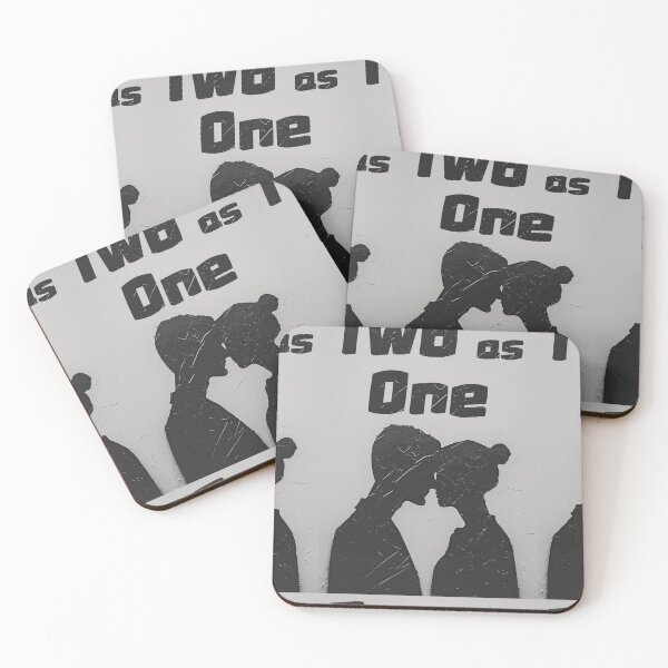 Item preview, Two as One - United Love Silhouette designed and sold by Yogimeister.