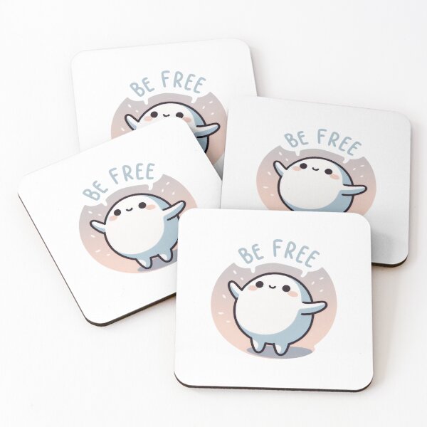Item preview, Be Free freedom free bird - Inspirational Cute Character Sticker designed and sold by Ajay GB.