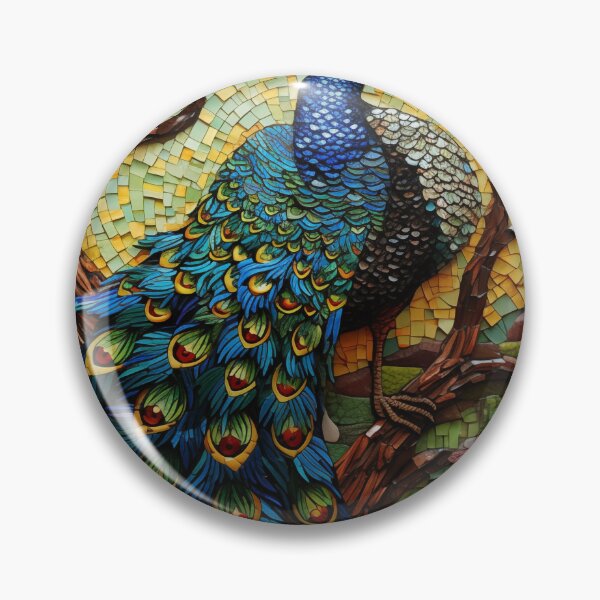 Aperçu de l'œuvre Modèles fascinants de plumage de paon #1 créée et vendue par Anuchartl.