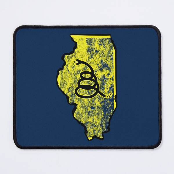 Item preview, DONT TREAD ON ME - Modern Gadsden Snake Flag ILLINOIS designed and sold by pelagio.