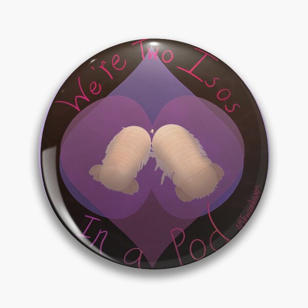 Item preview, Isopod Valentines - We're Two Isos In a Pod  designed and sold by Transcendragons.
