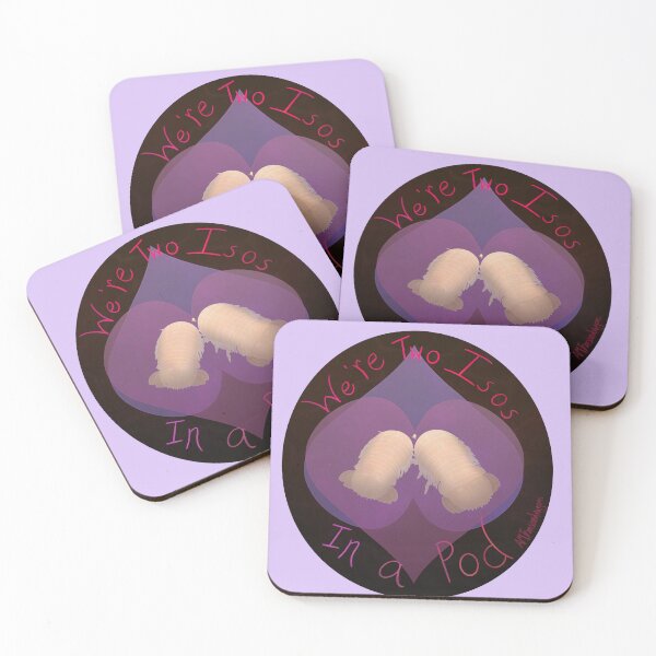 Item preview, Isopod Valentines - We're Two Isos In a Pod  designed and sold by Transcendragons.