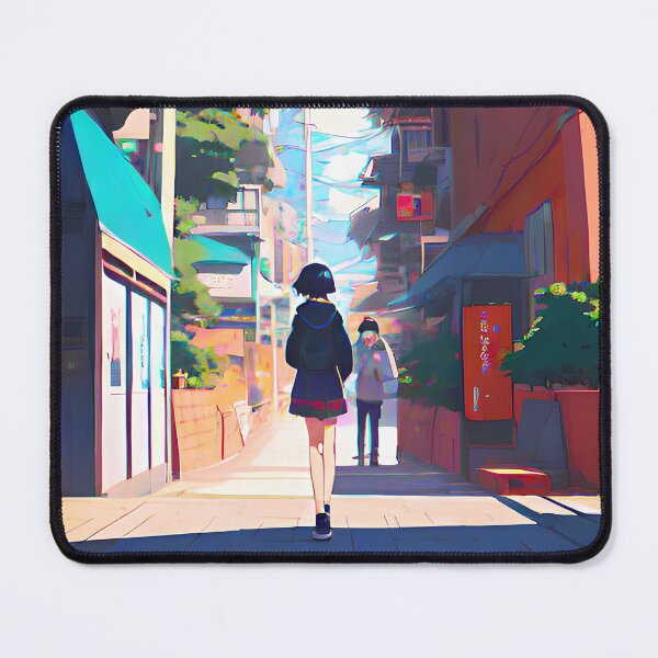 Item preview, Colorful Urban Walkway designed and sold by Artisan-Gallery.