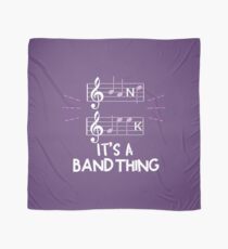 It's A Band Thing Music Geek Scarf