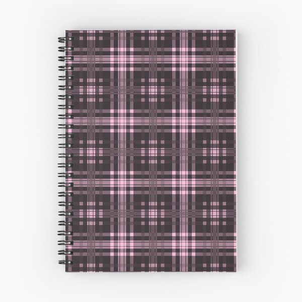 Item preview, gray pink checkered tartan plaid pattern designed and sold by fuzzyfox.