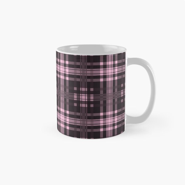 Item preview, gray pink checkered tartan plaid pattern designed and sold by fuzzyfox.
