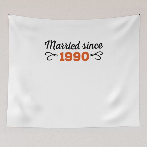 Item preview, Married since 1990 designed and sold by Vectorqueen.