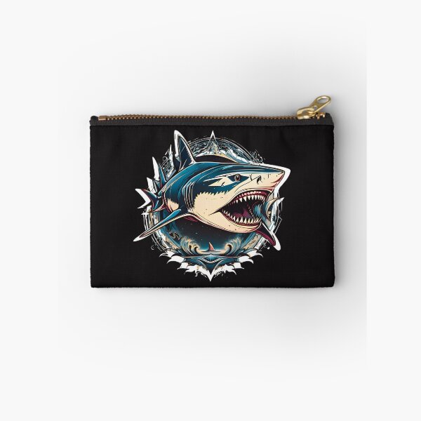 Item preview, Majestic Hunter: Tiger Shark Art Print designed and sold by Wonder Pixel Studio.