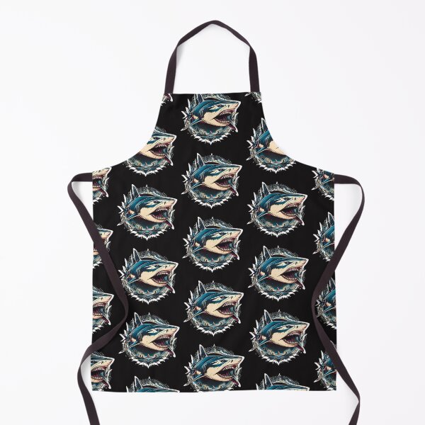 Item preview, Majestic Hunter: Tiger Shark Art Print designed and sold by Wonder Pixel Studio.