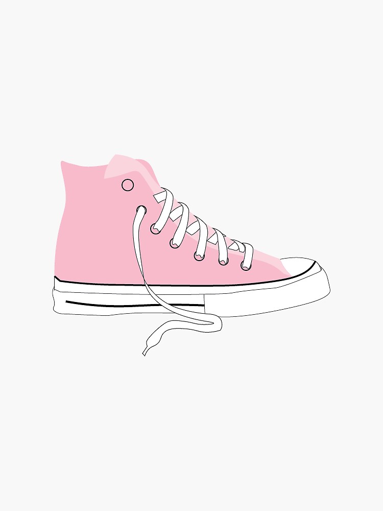 &quot;Converse Sticker, Chuck Taylor, Chuck Taylors, Pink