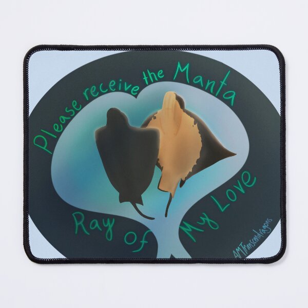 Item preview, Manta Ray Valentine - Please Recieve the Manta Ray of My Love designed and sold by Transcendragons.