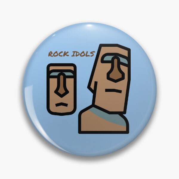 Item preview, Rock Idols from Easter Island designed and sold by MelloHDesigns.