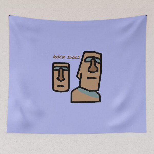 Item preview, Rock Idols from Easter Island designed and sold by MelloHDesigns.