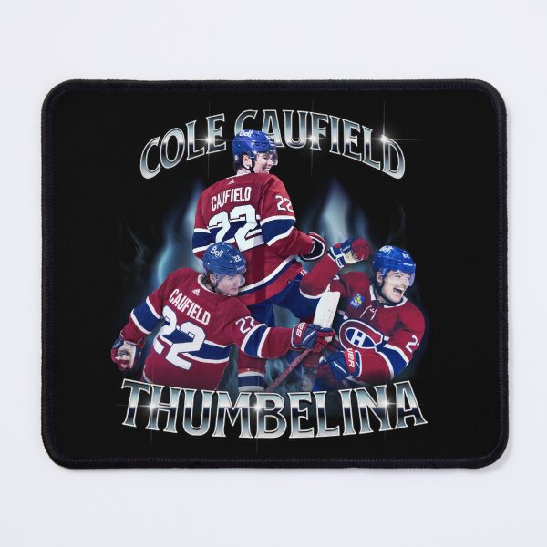 Aperçu de l'œuvre Chemise de hockey inspirée des années 90 Cole Caufield Thumbelina créée et vendue par 10ecargs.
