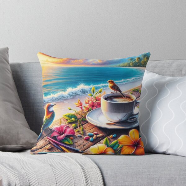 Item preview, Seaside Serenity with a Touch of Nature - Coffee Lovers designed and sold by lukaszk01.