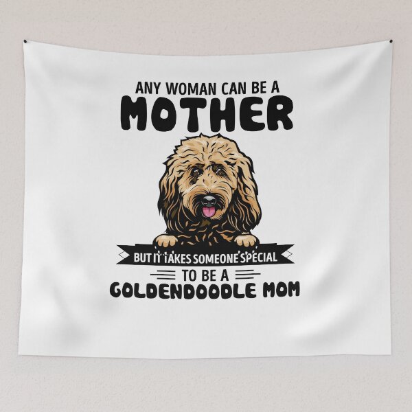 Item preview, Any woman can be a mother but it takes someone special to be a GOLDENDOODLE mom designed and sold by oudinmeissArt.
