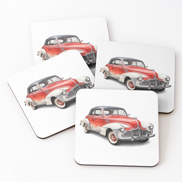 Item preview, “Bursts of Color: An Illustration of a Vintage Car” designed and sold by CHRIST5000.