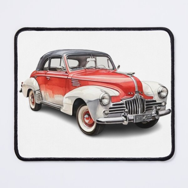 Item preview, “Bursts of Color: An Illustration of a Vintage Car” designed and sold by CHRIST5000.