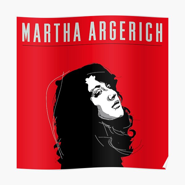 Argerich Piano Poster