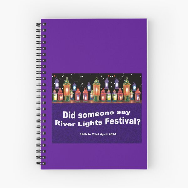 Item preview, Did someone say River Lights Festival? designed and sold by ComicJo.