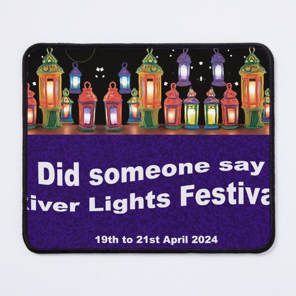 Item preview, Did someone say River Lights Festival? designed and sold by ComicJo.