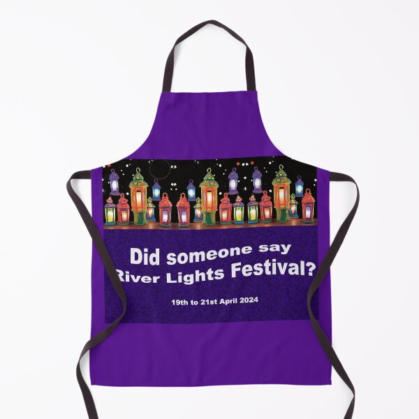 Item preview, Did someone say River Lights Festival? designed and sold by ComicJo.