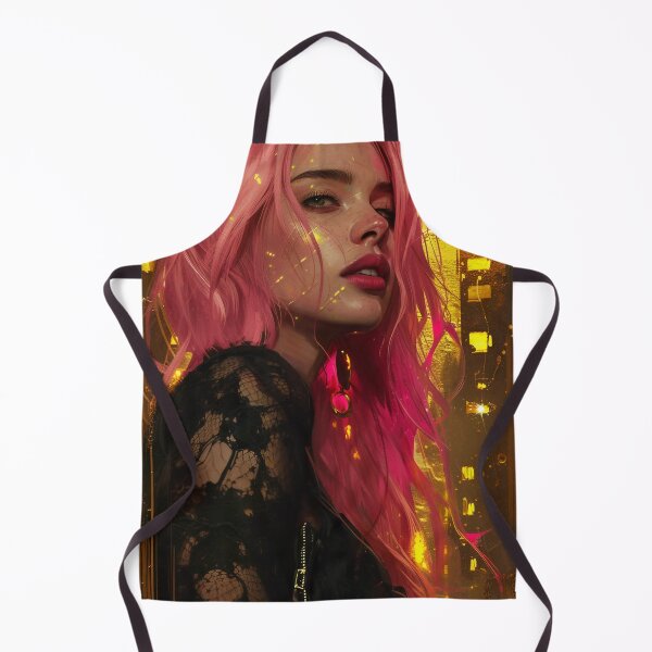 Item preview, Neon Dreams: The Cyberpunk Muse designed and sold by oanaunciuleanu.