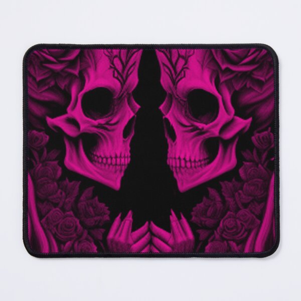 Item preview, Goth Alien Skull Lovers and Roses  designed and sold by TheDarkWardrobe.