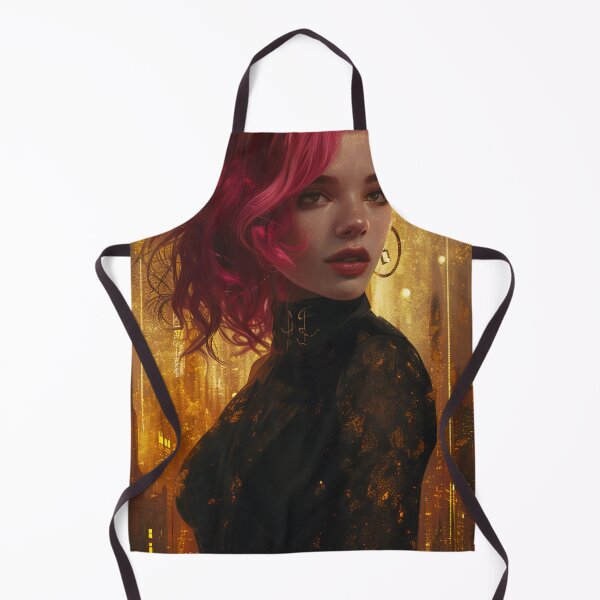 Item preview, Neon Dreams: The Cyberpunk Muse designed and sold by oanaunciuleanu.