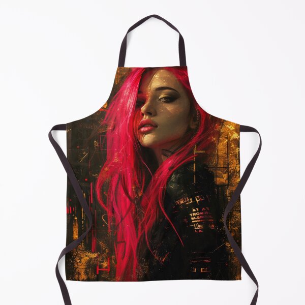 Item preview, Neon Dreams: The Cyberpunk Muse designed and sold by oanaunciuleanu.