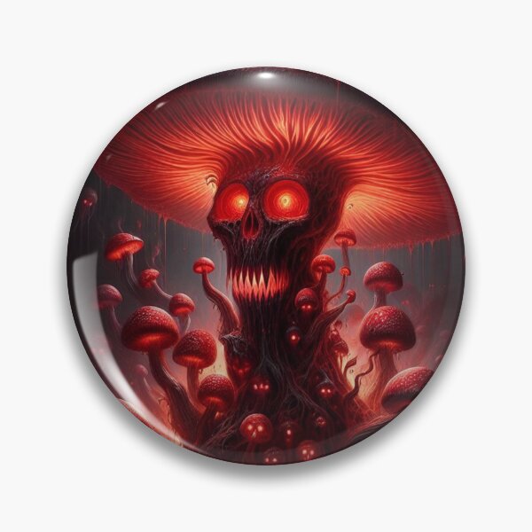 Item preview, Evil Mushroom with Red Glow designed and sold by CailaStyle.